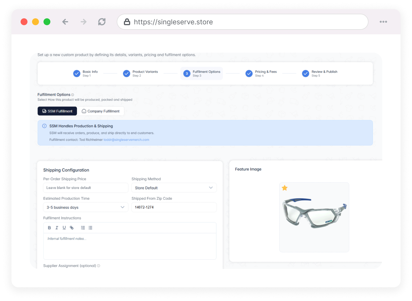 Hybrid Stores — SSM platform view