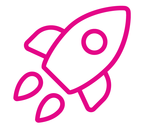 Rocket as freedom symbol